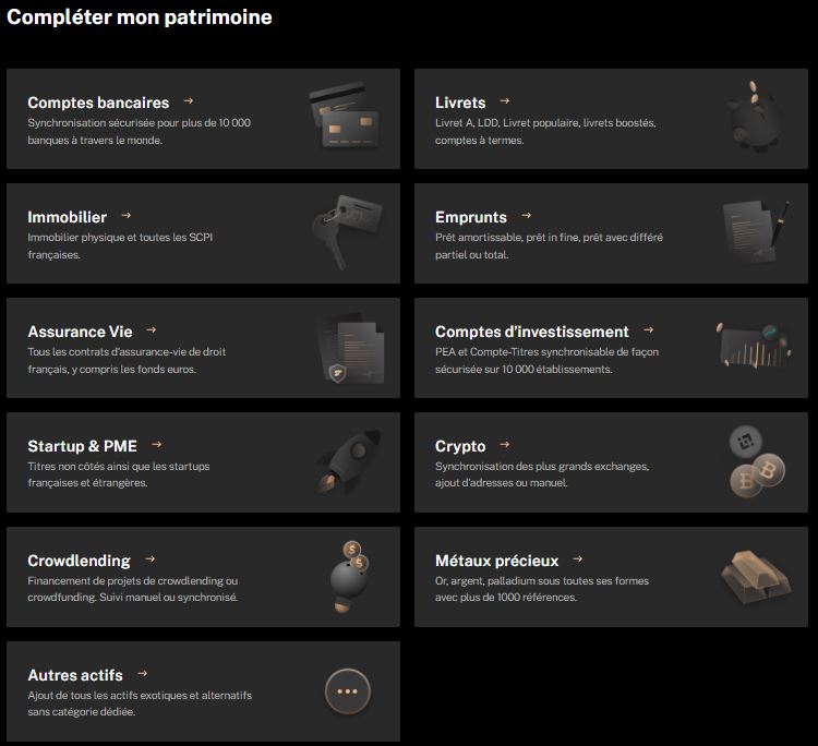avis finary comment ajouter son patrimoine
