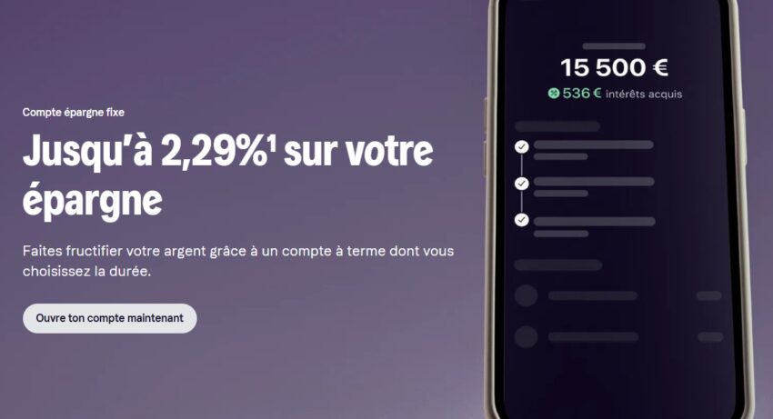Le compte épargne fixe de klarna
