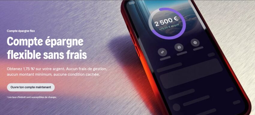 Le compte épargne flex de Klarna