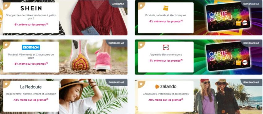 avis carte boursorama welcome cashback the corner