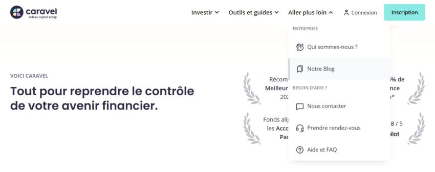 Comment contacter un conseiller Caravel