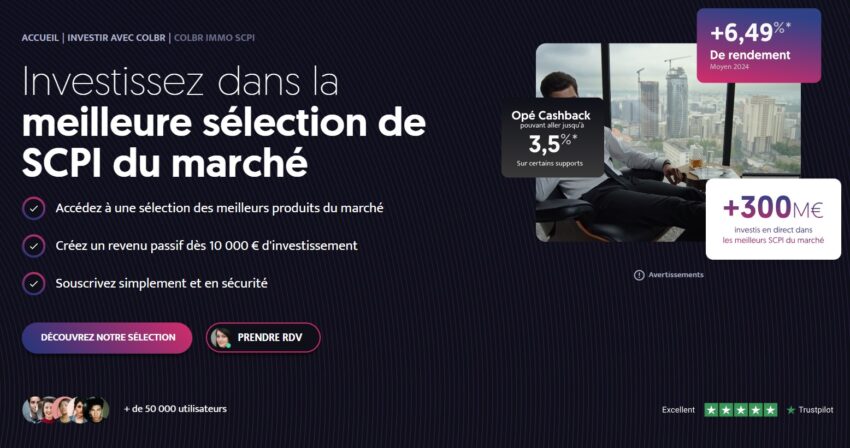 colbr : les investissements en immobilier