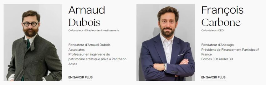 Photo des deux fondateurs de Matis