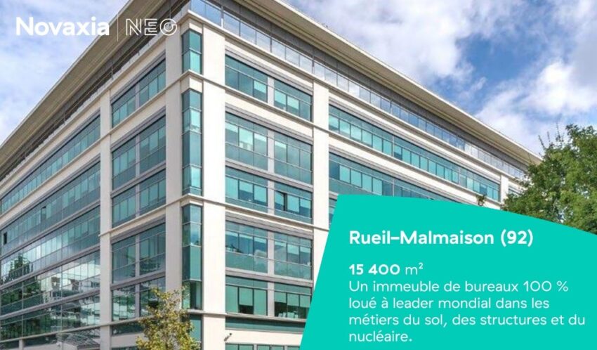 Exemple de bien immobilier détenu par la SCPI Novaxia NEO