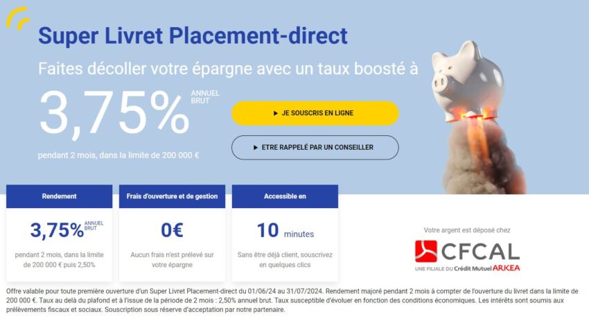 le super livret placement direct