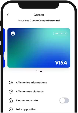 Carte visa BforBank 