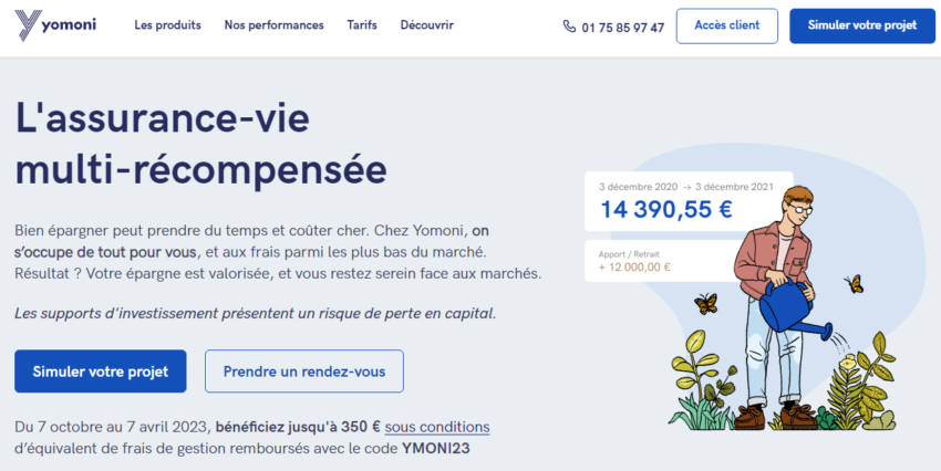 conseiller financier robo advisor yomoni