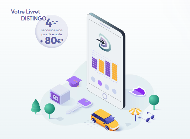 le livret distingo et son taux boosté