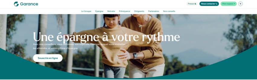 garance epargne site internet