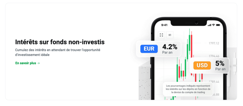Rémunération des léiquidités avec XTB