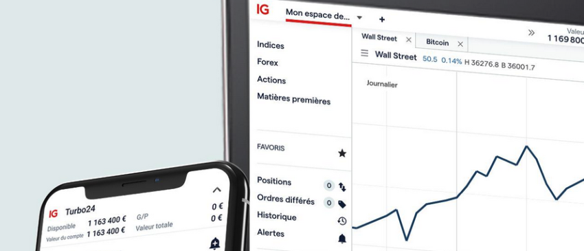 IG : l'interface client