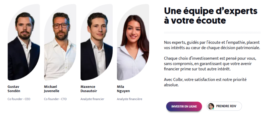 les experts colbr peuvent vous aider à investir dans les PME