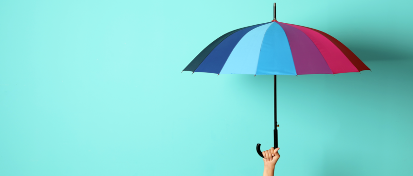 Parapluie multicolor 