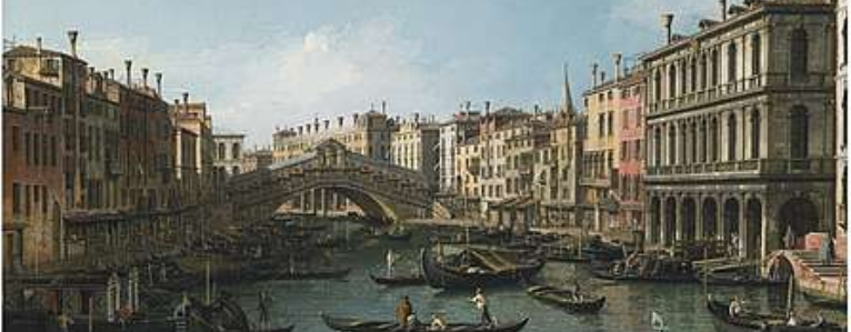 Le Rialto, à Venise. Lieu de naissance de la première place boursière.