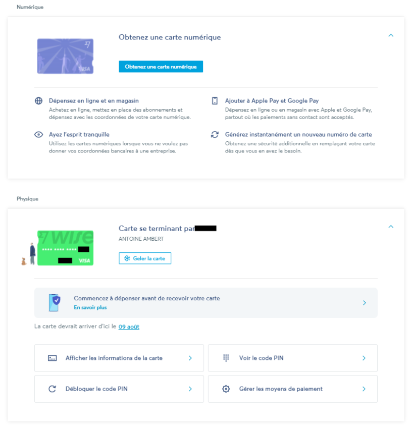 carte wise avis carte bancaire wise
