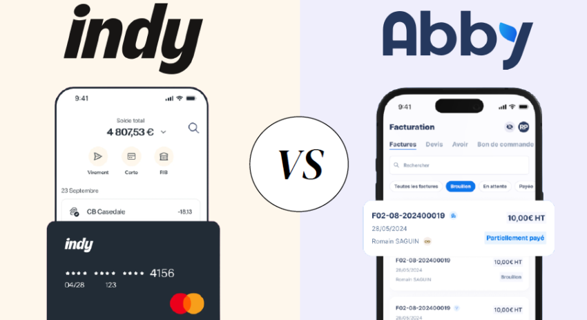 Quel logiciel de facturation choisir entre Abby et Indy ?