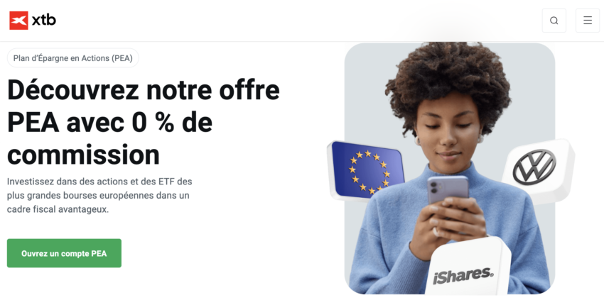 XTB : Le PEA le moins cher