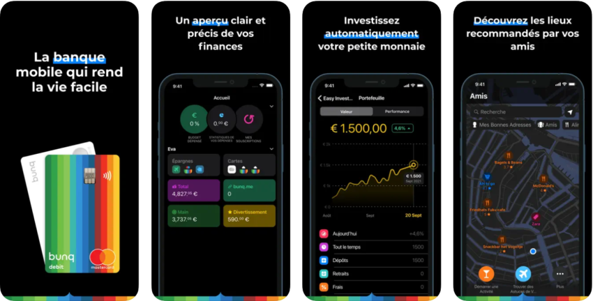 Notre avis sur l’application mobile Bunq