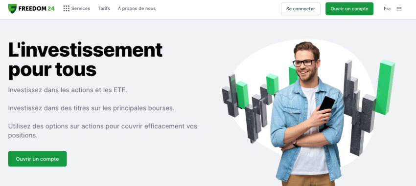 Freedom24 un courtier alternatif à SAXO et Interactive BROKERS. 