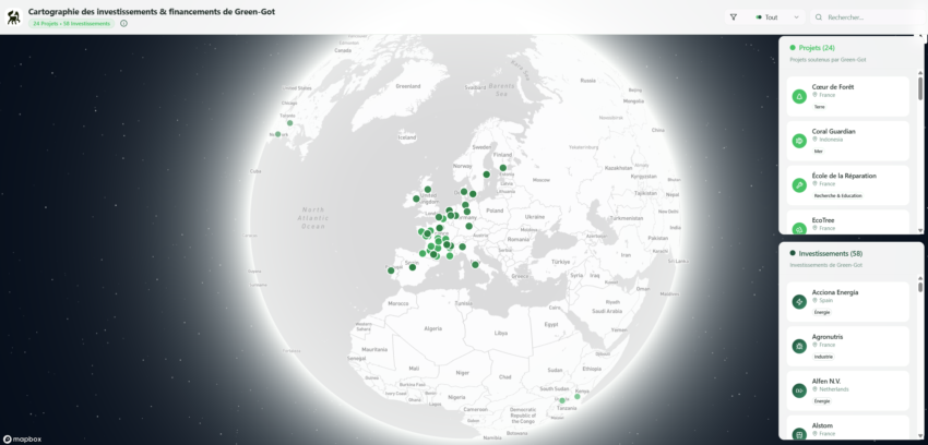 la carte impact de green-got