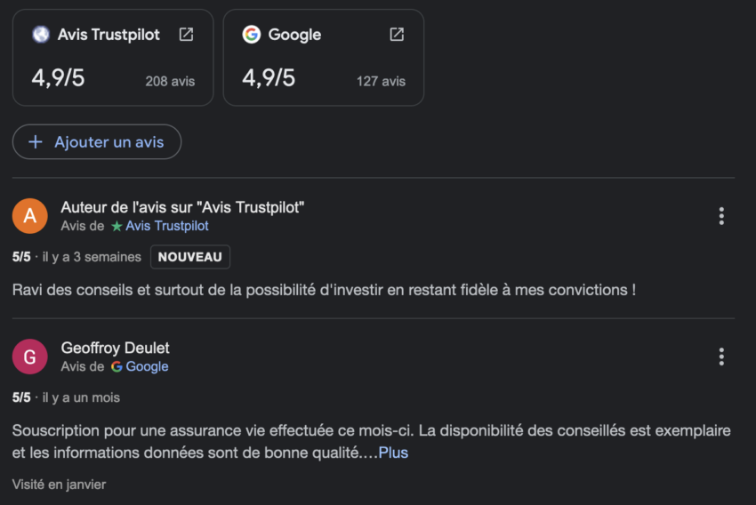 avis clients goodvest