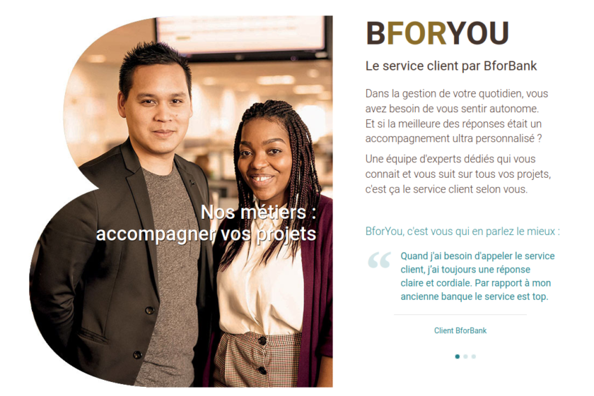 Avis sur le service client BforBank