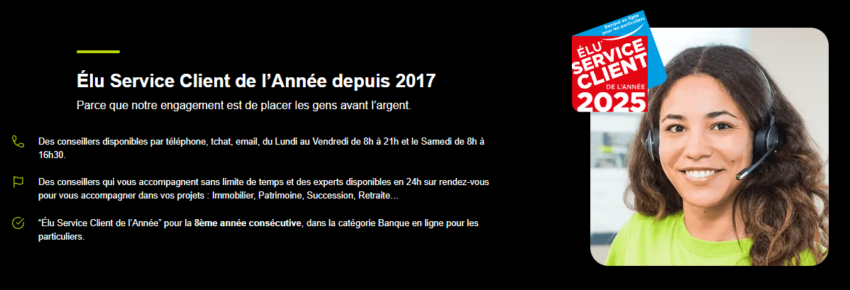monabanq meilleure banque en ligne service client