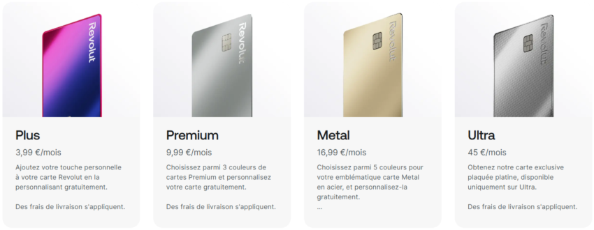 Revolut ou N26 ? comparatif des abonnements