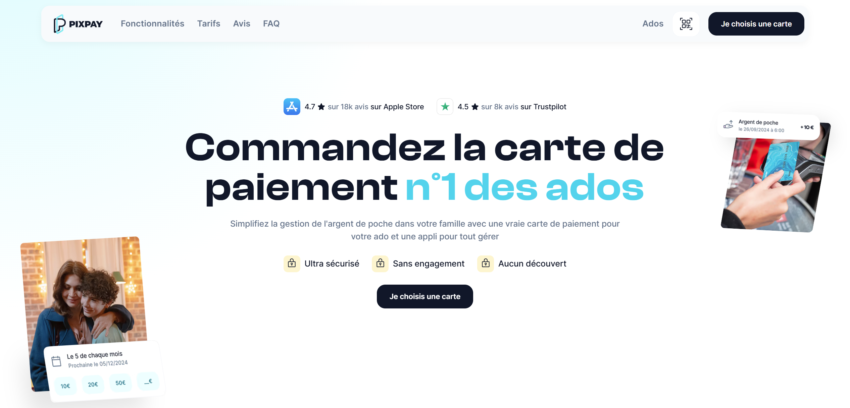 avis pixpay page d'acceuil