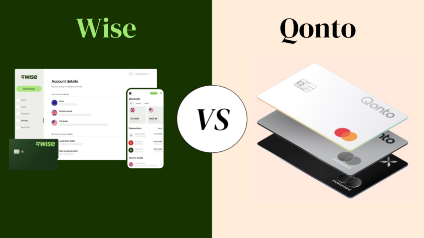 Image illustrant le comparatif : Qonto vs Wise