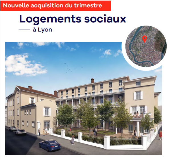 Exemple d'investissement social de la SCPI Remake Live pour illustrer notre avis