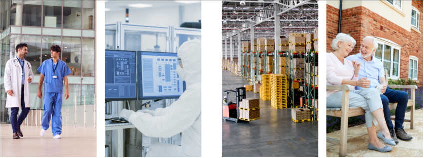 Photo illustrant le secteur des SCPI de santé (médecins, personnes âgées)