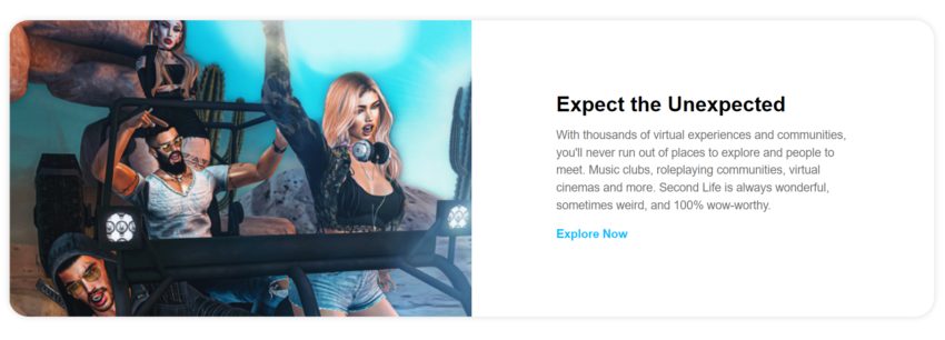 Second Life, un des précurseurs du metaverse