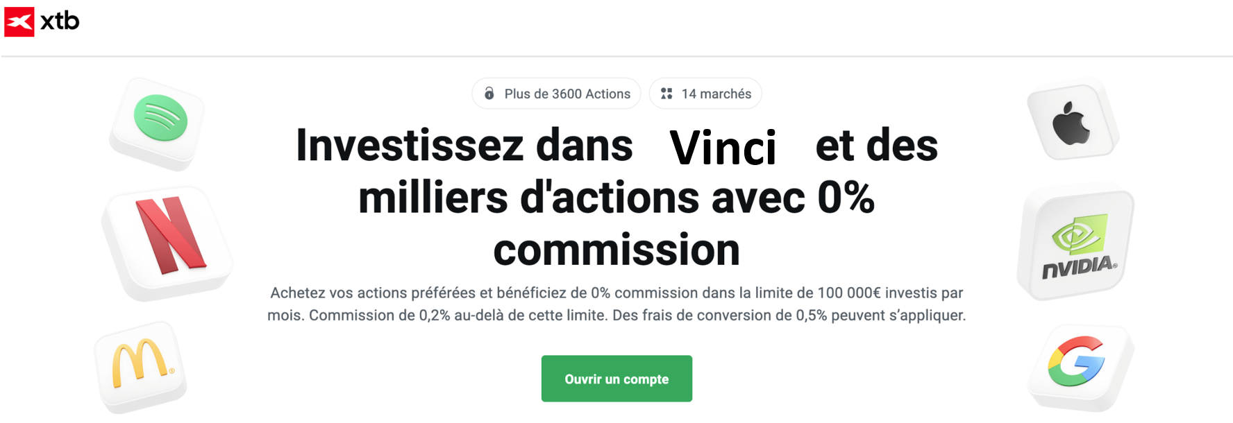 Investir avec XTB